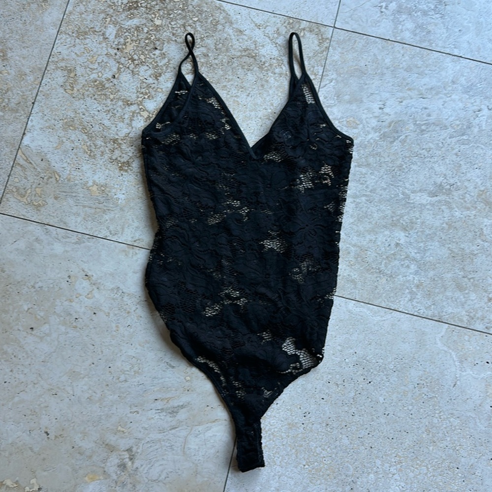 Aqua Lace Bodysuit